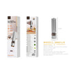 Electric pepper mill, 4 AA batteries (not included), 22.5 cm x 5.2 cm, pistol - MX0211